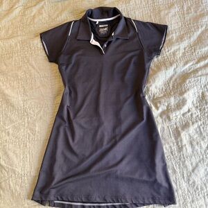 Adidas | women's medium Black and white Golf Polo dress climacool technology